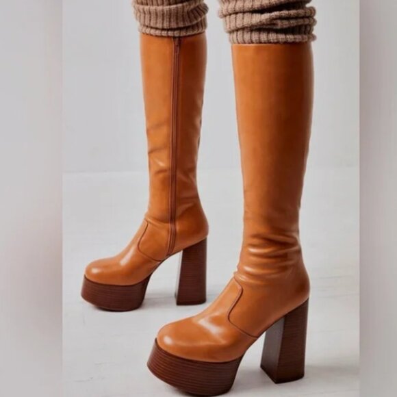 NWT Jeffrey Campbell TimeWarp Boots 8 - Picture 1 of 5